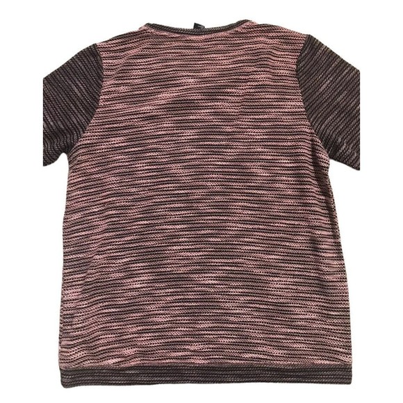 H&M Womens 3/4 Cuff Sleeve Texture Marl Pullover Raglan Sweatshirt Top Medium M - Picture 6 of 12